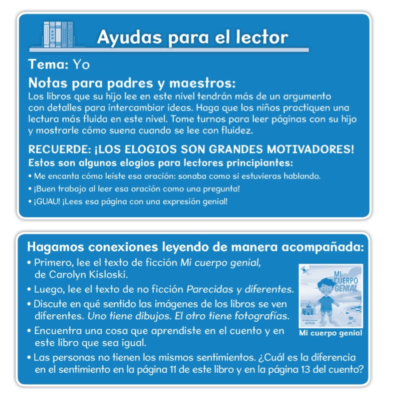 Parecidas y diferentes: Alike and Different — page 1