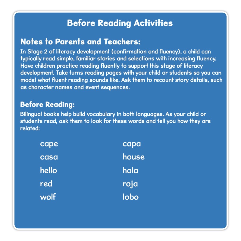 Little Red Riding Hood: Caperucita Roja — page 1