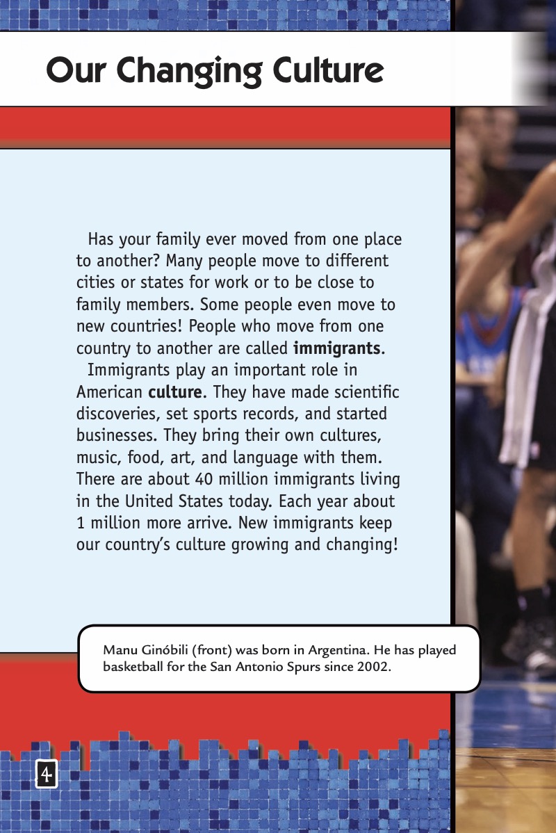 Famous Immigrants and Their Stories — page 1