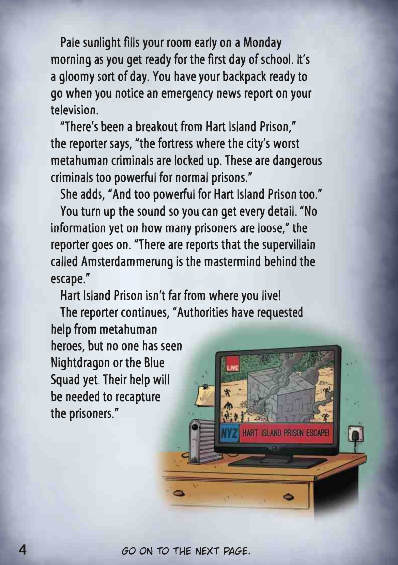 Hero City (Twisted Journeys) — page 1