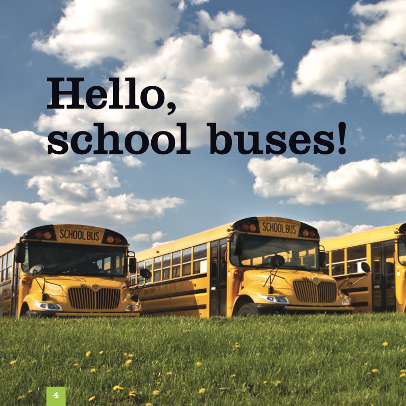Community Vehicles: School Buses — page 1