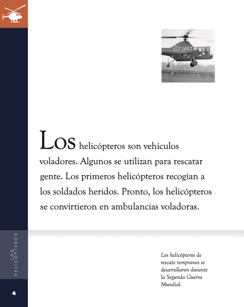 Incredibles Vehiculos de Rescate: Los Helicópteros — page 1