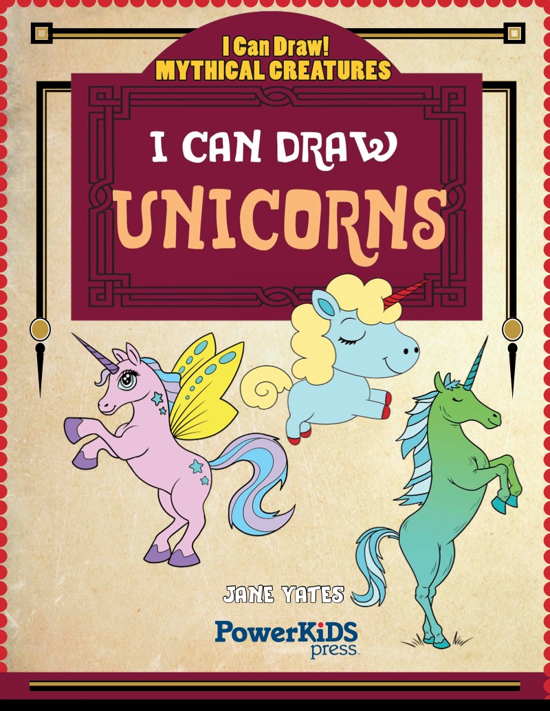 I Can Draw Unicorns book cover