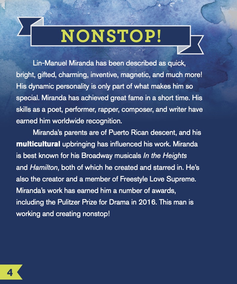 Lin-Manuel Miranda — page 1