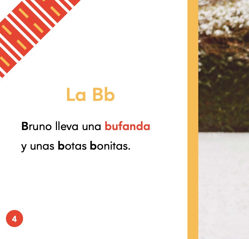 El abecedario: Bb — page 1