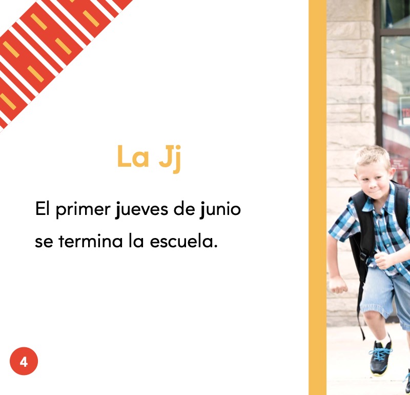 El abecedario: Jj — page 1