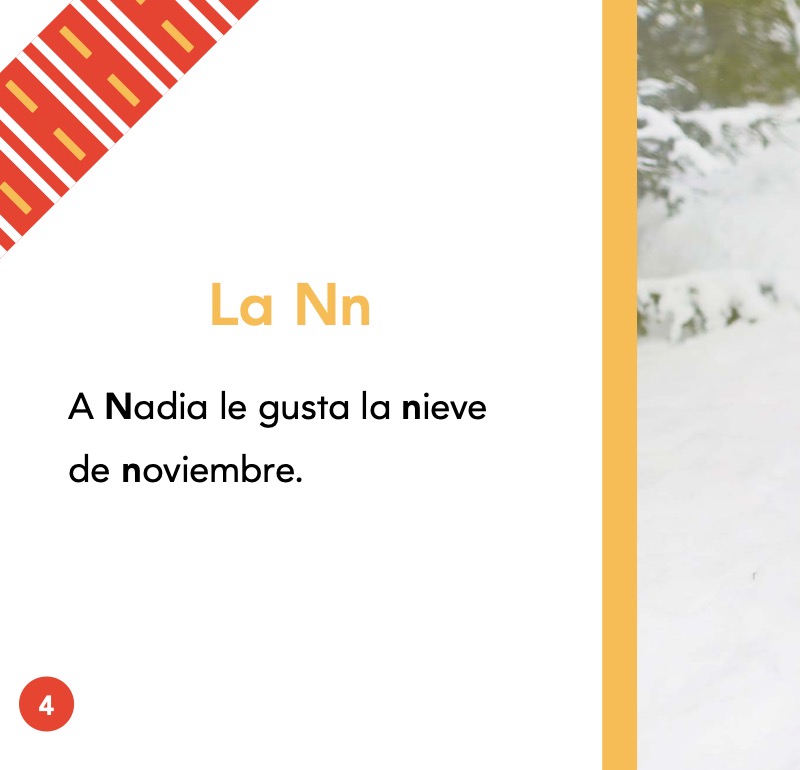El abecedario: Nn — page 1