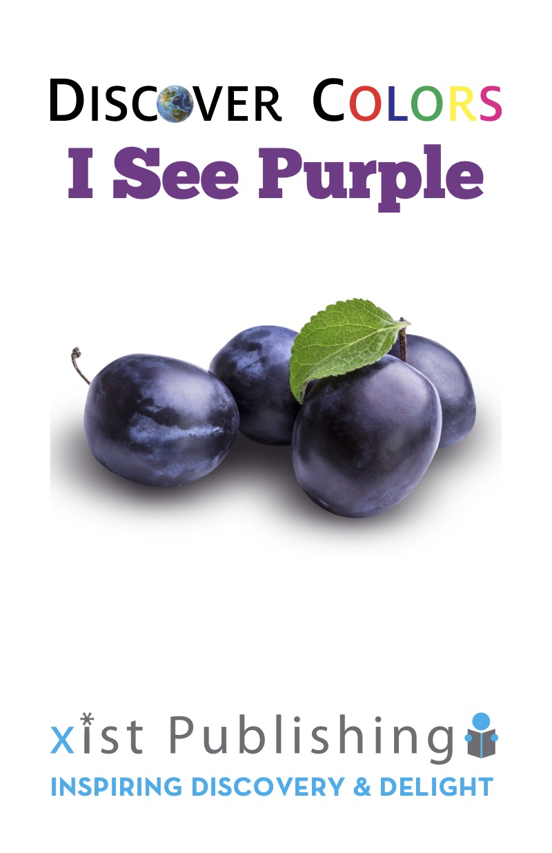 Discover Colors: I See Purple book cover