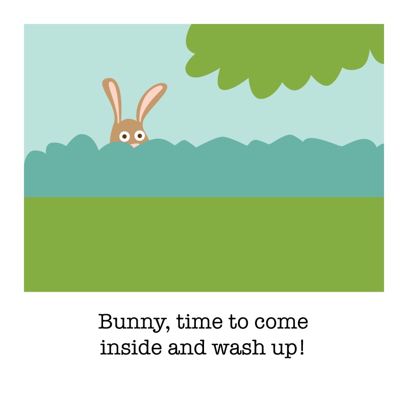 Time to Eat, Bunny! — page 1