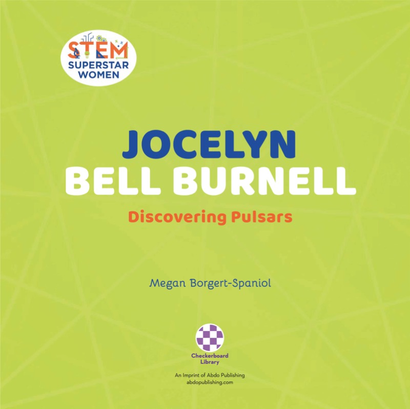 Jocelyn Bell Burnell: Discovering Pulsars book cover