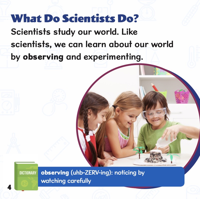 Scientists Study Our World — page 1