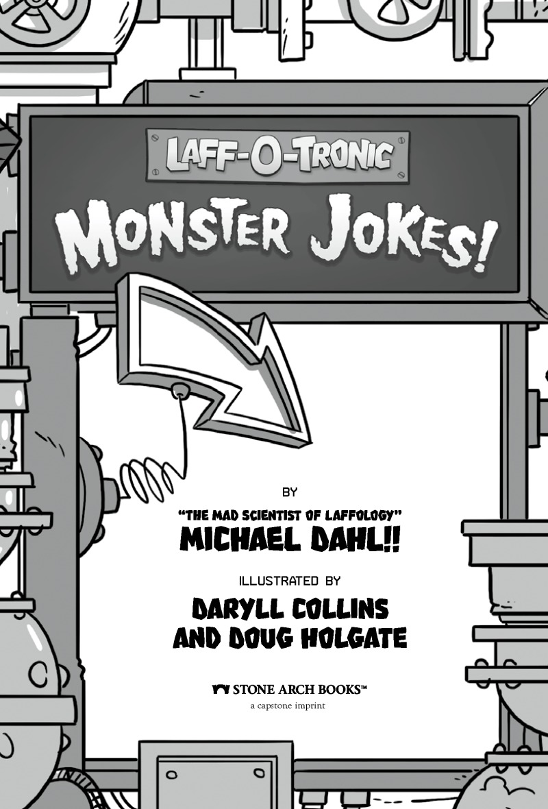 Laff-O-Tronic Monster Jokes! book cover