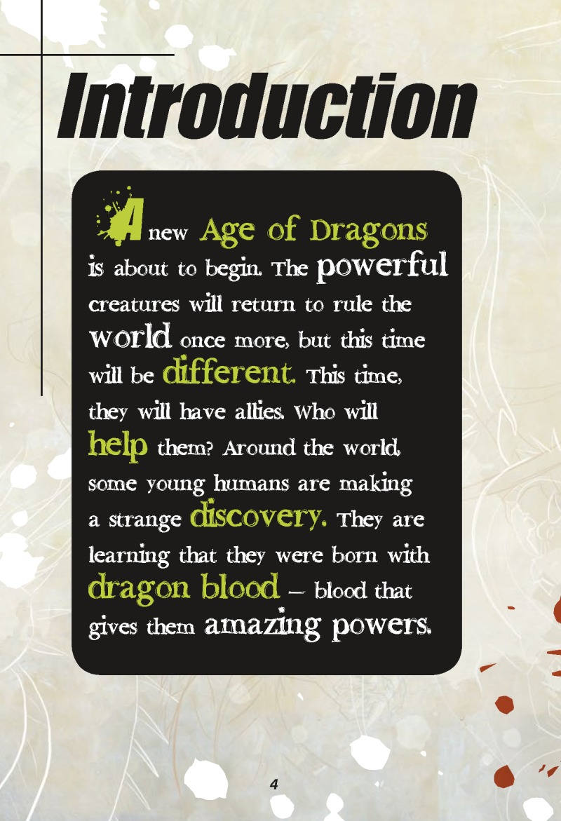 Dragonblood: Claws in the Snow — page 1