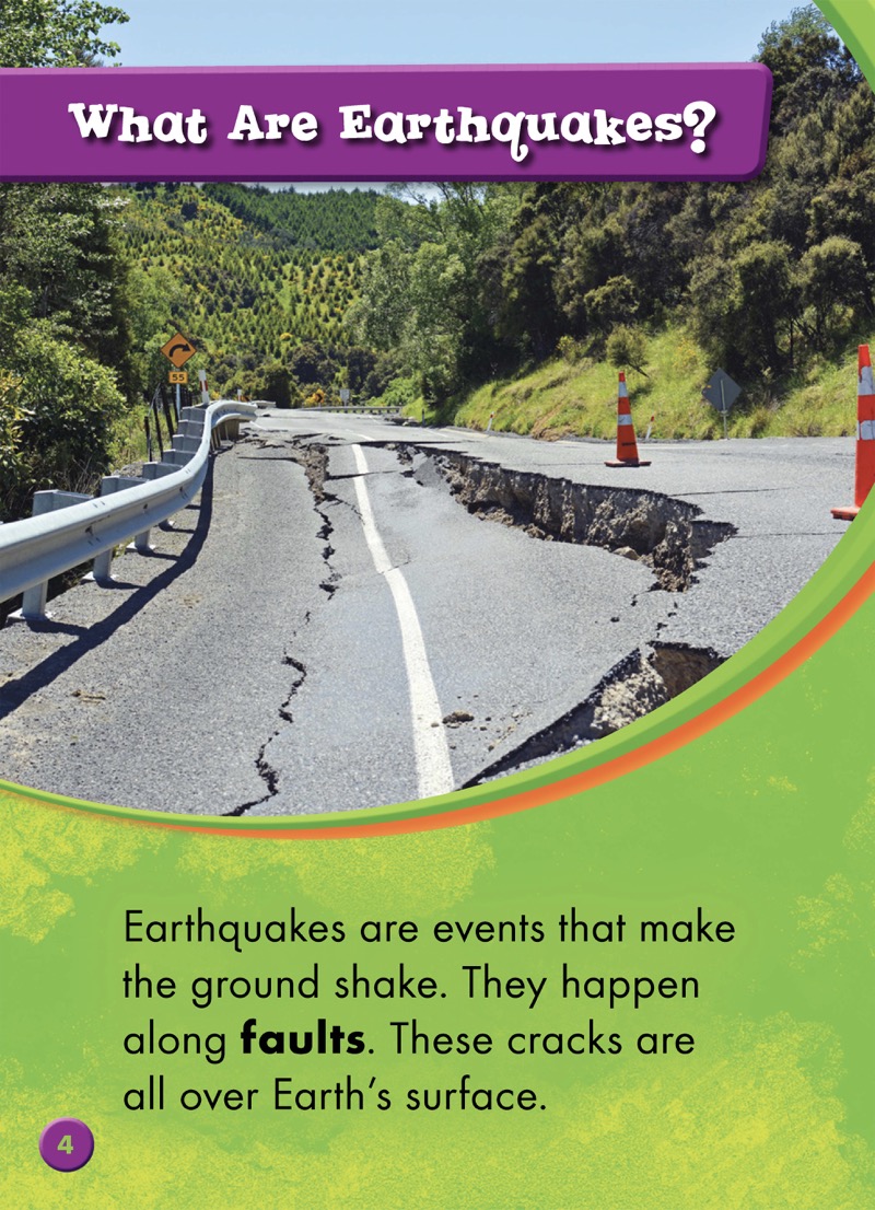 Earthquakes — page 1