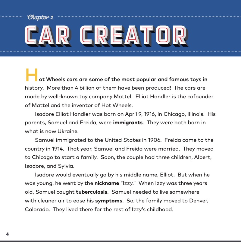 Hot Wheels Developer: Elliot Handler — page 1