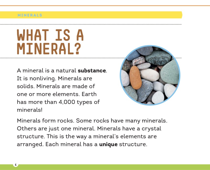 Exploring Minerals: Mineralogists at Work! — page 1