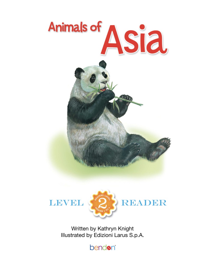 Animals of Asia book cover