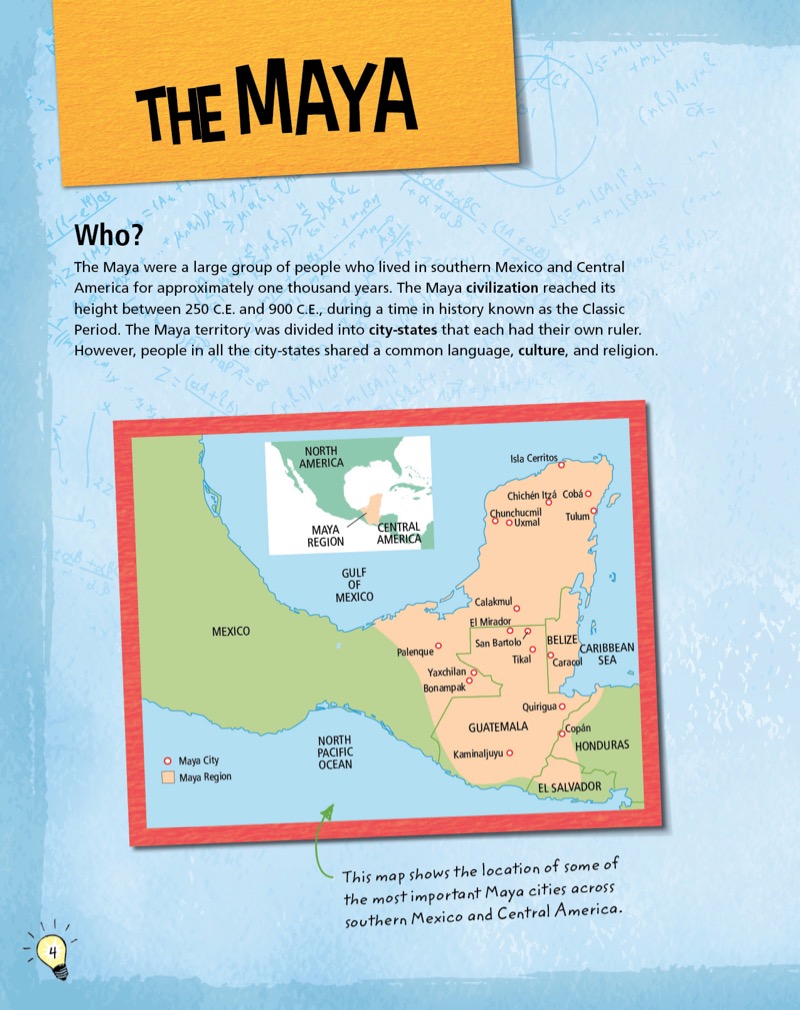 The Genius of the Maya — page 1