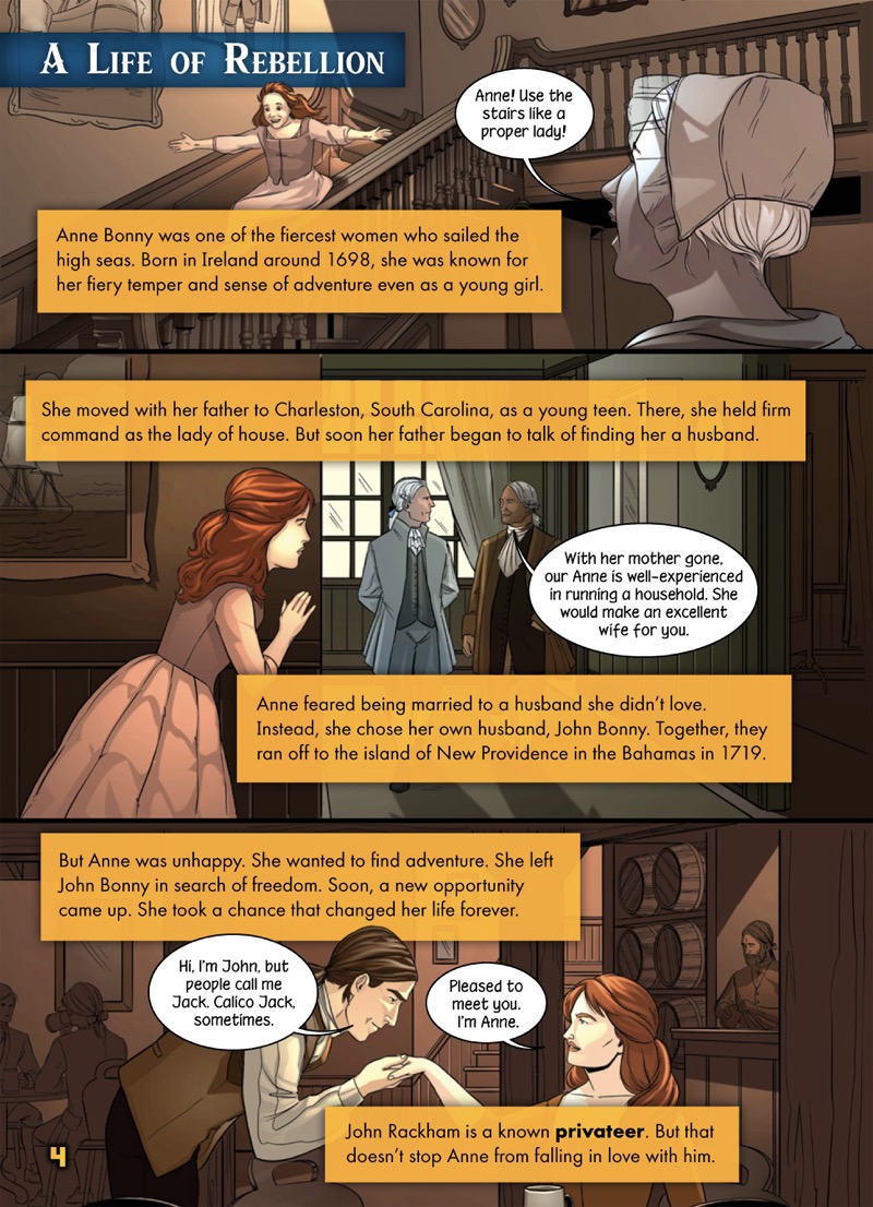 Anne Bonny: Pirate Queen of the Caribbean — page 1