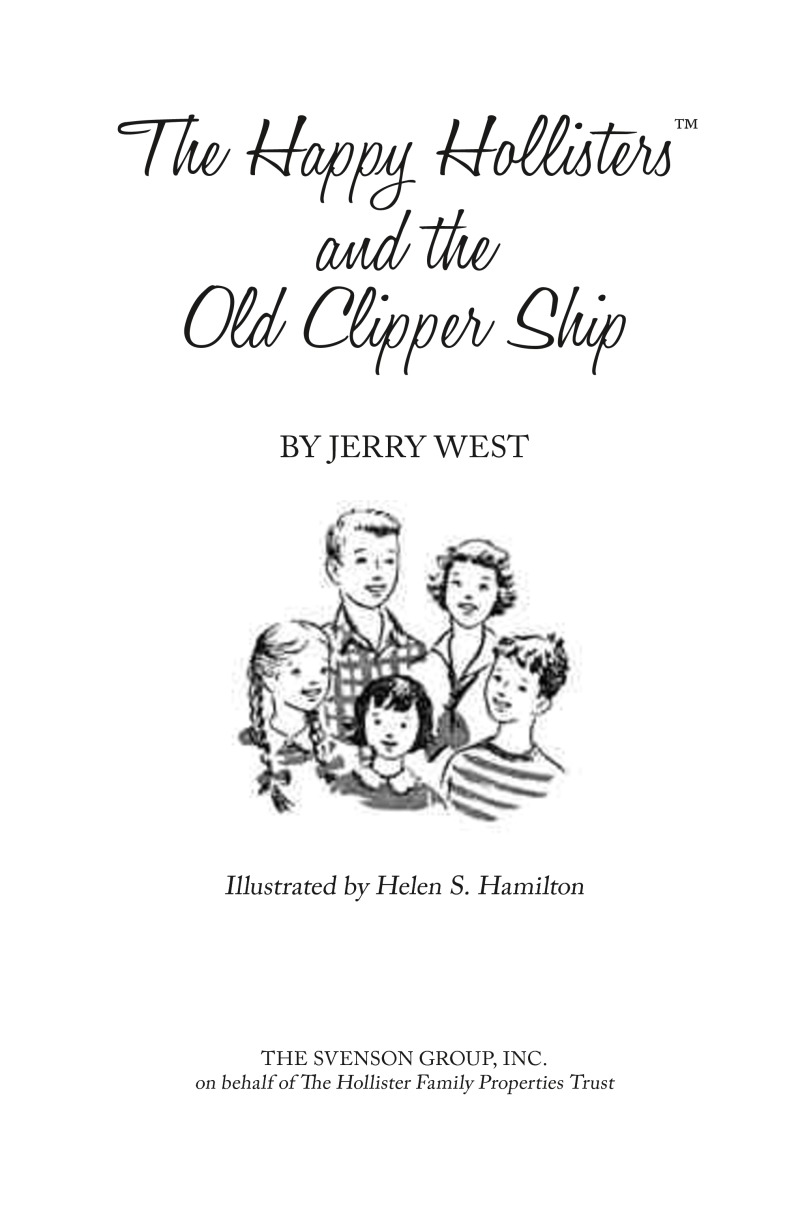 The Happy Hollisters and the Old Clipper Ship book cover
