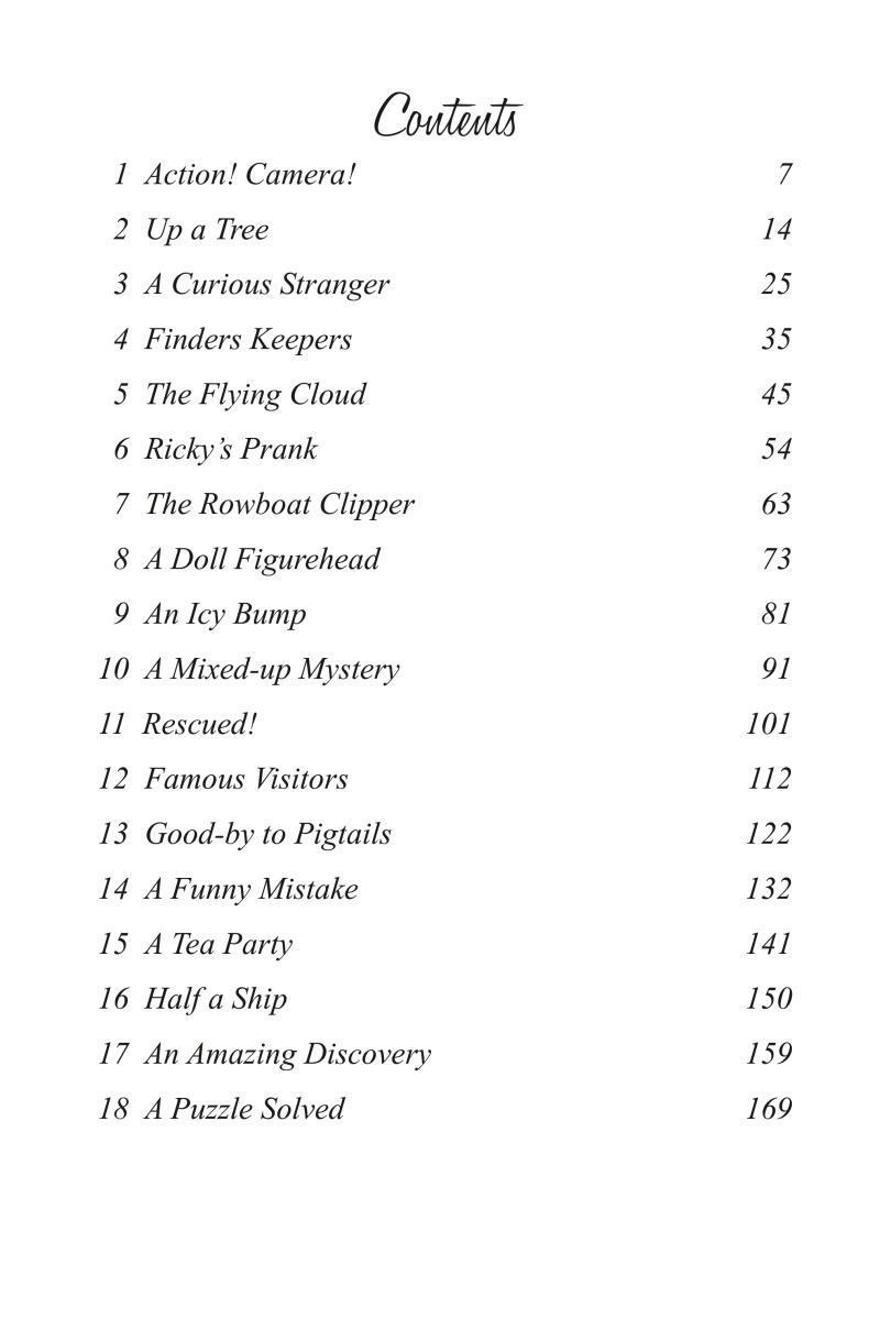 The Happy Hollisters and the Old Clipper Ship — page 1