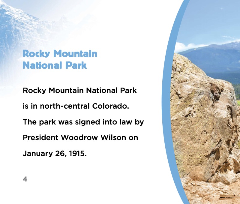 National Parks: Rocky Mountain National Park — page 1