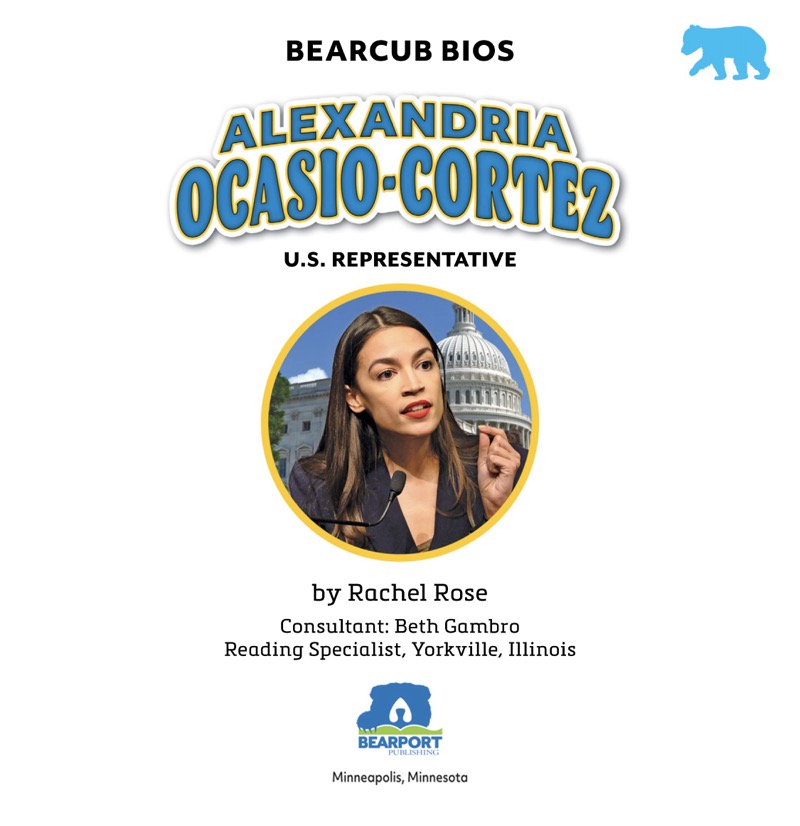 Alexandria Ocasio-Cortez: U.S. Representative book cover