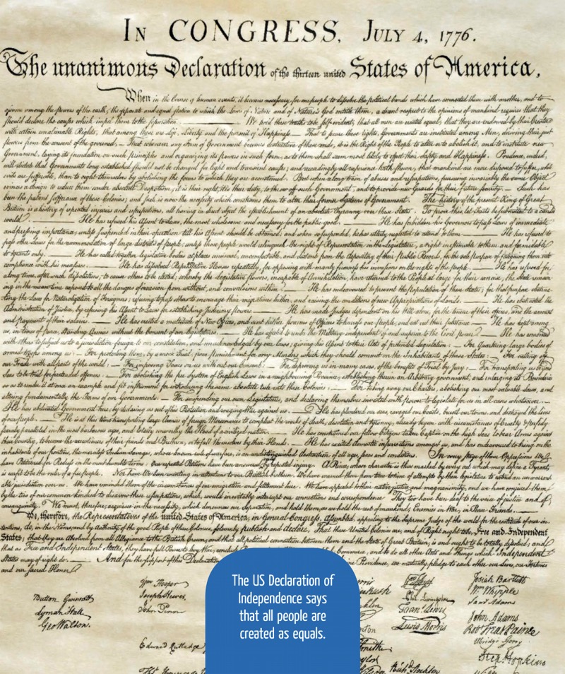 Civic Values: Equality Under the Law — page 1