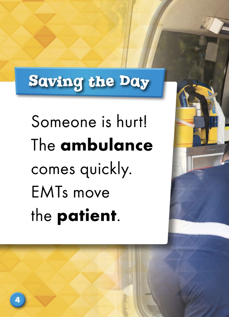 Community Helpers: EMTs — page 1
