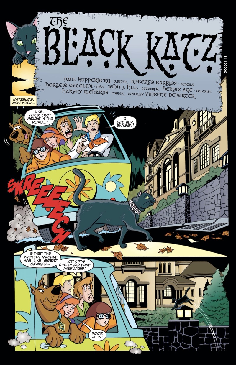 Scooby-Doo and the Black Katz — page 1