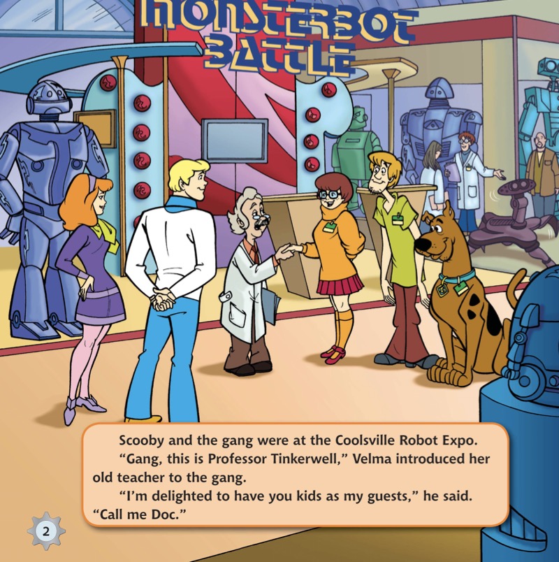 Scooby-Doo and the Rotten Robot — page 1