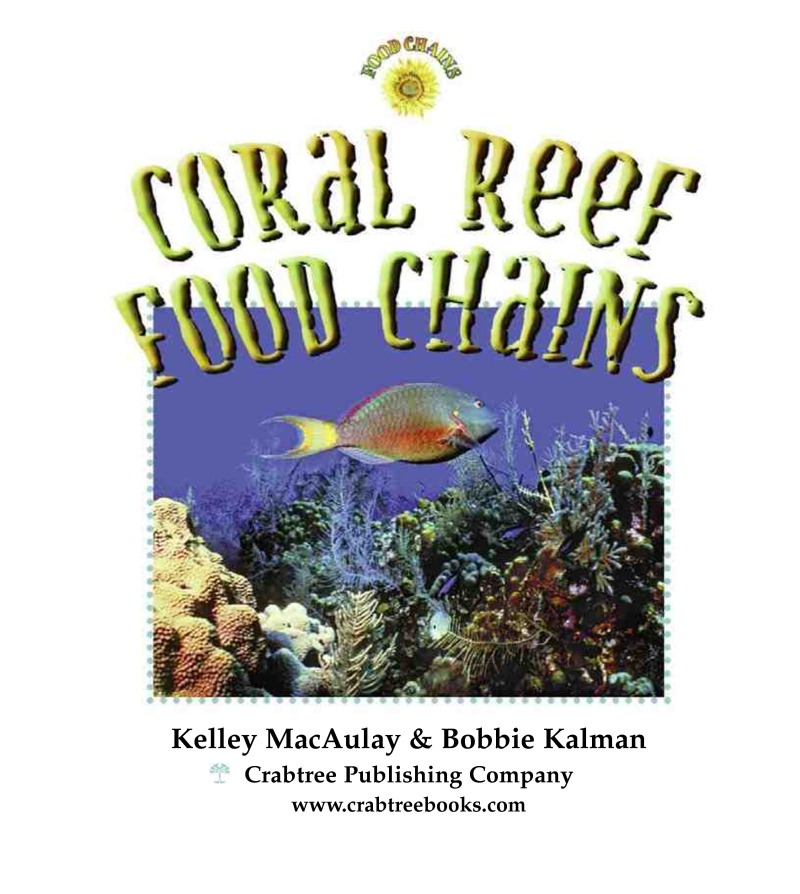 Coral Reef Food Chains book cover