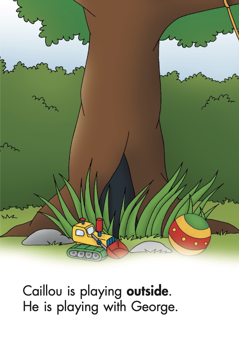 Caillou: A Special Friend — page 1