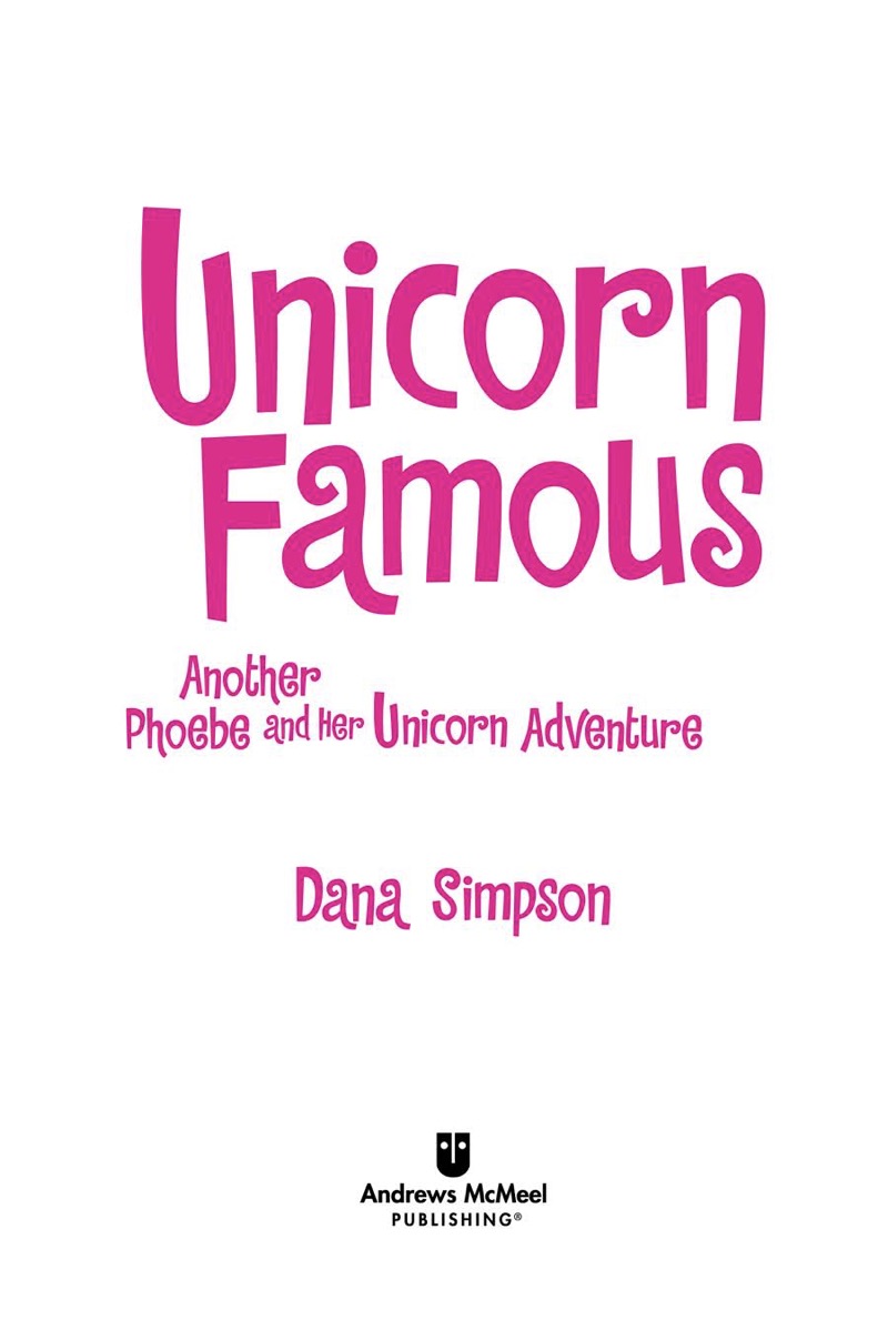 Unicorn Famous: Another Phoebe and Her Unicorn Adventure book cover