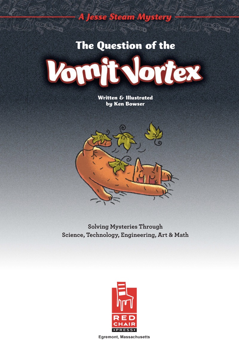 Jesse STEAM Mysteries: The Question of the Vomit Vortex book cover