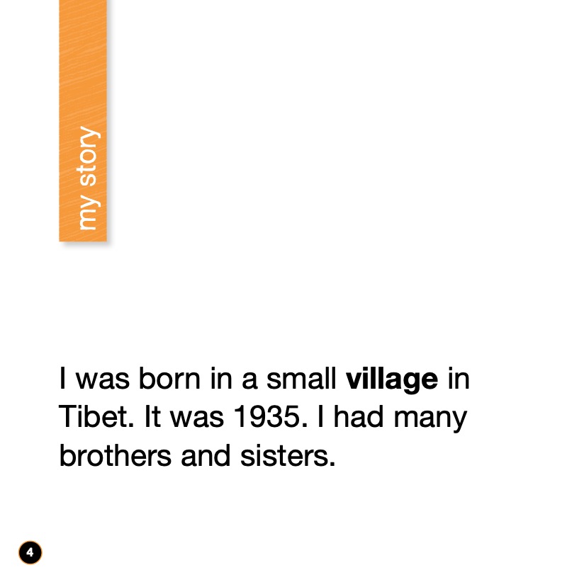 My Itty-Bitty Bio: Dalai Lama — page 1