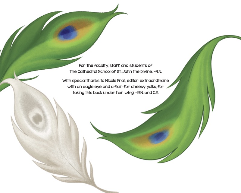 No Peacocks!: A Feathered Tale of Three Mischievous Foodies — page 1