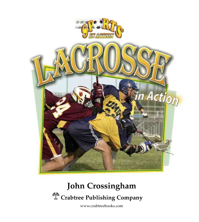 Lacrosse in Action book cover