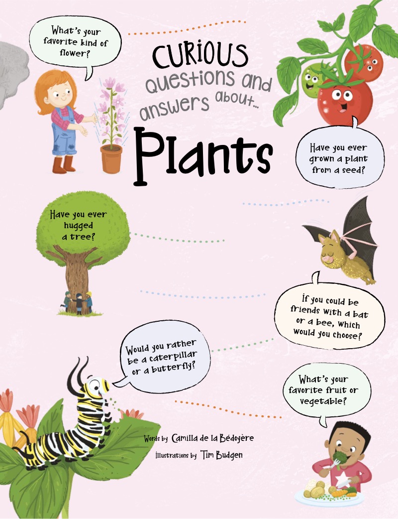 Curious Questions and Answers About... Plants book cover
