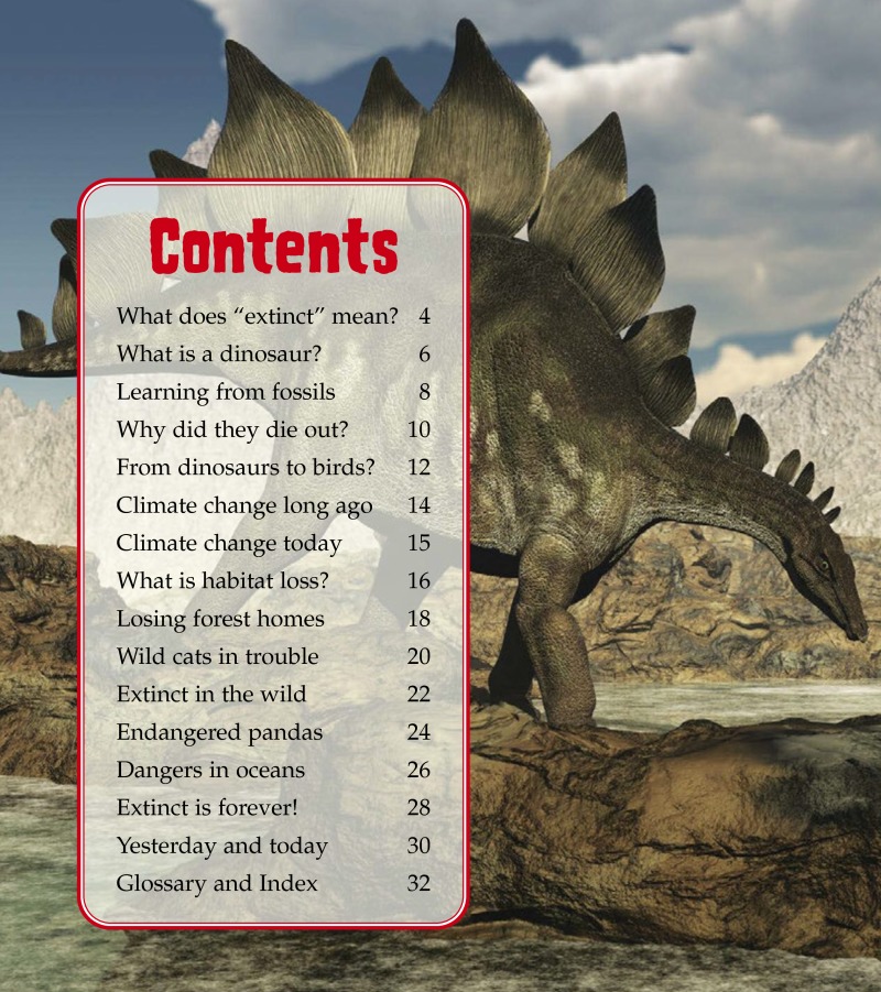 Why Do Animals Become Extinct? book cover