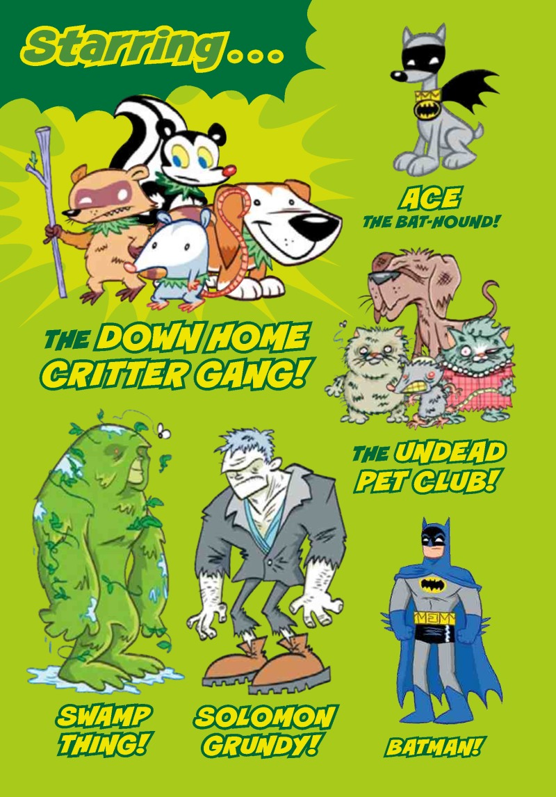 DC Super Pets : Thing Vs. The Zombie Pets — page 1