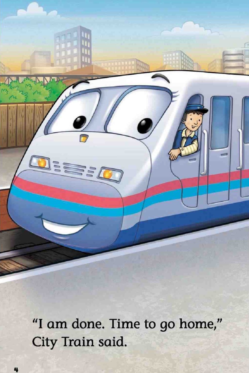 City Train In Trouble — page 1