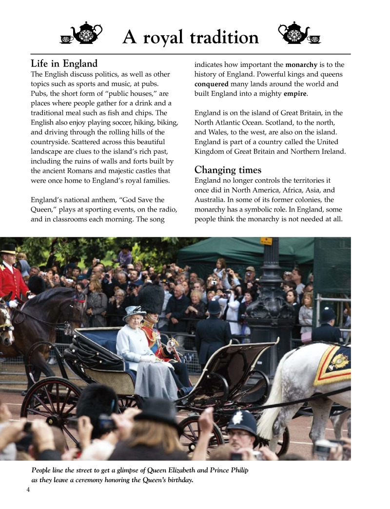 England: The People — page 1