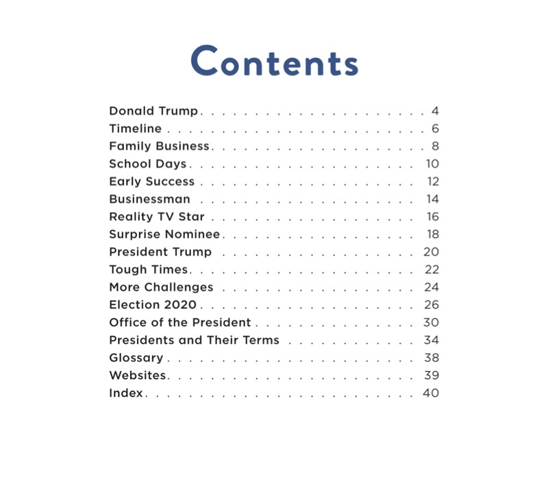 The United States Presidents: Donald Trump book cover