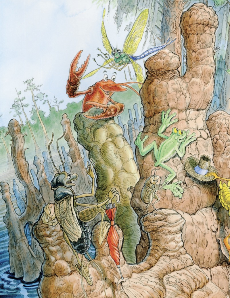 Clovis Crawfish and the Feu Follet — page 1