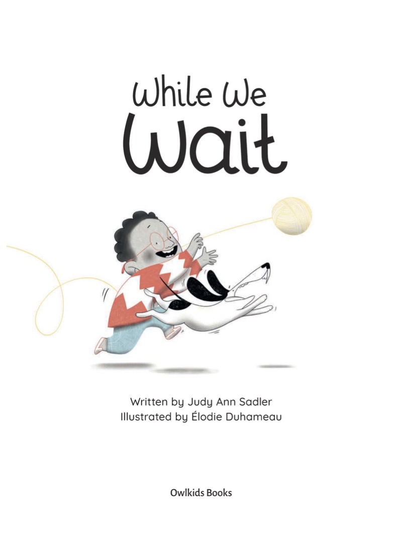While We Wait book cover