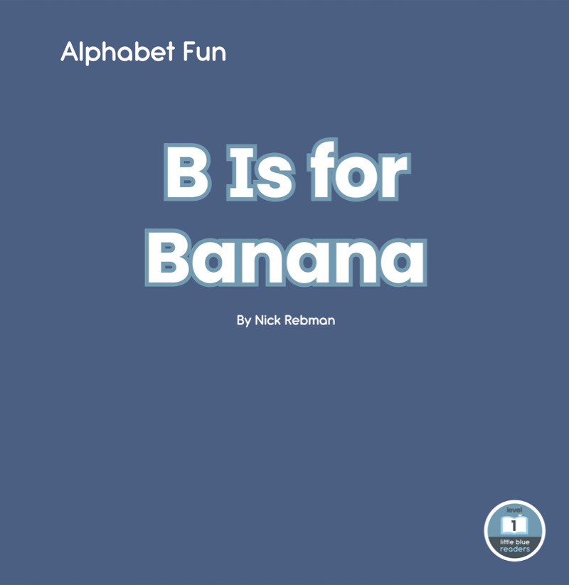 Alphabet Fun: B is for Banana book cover