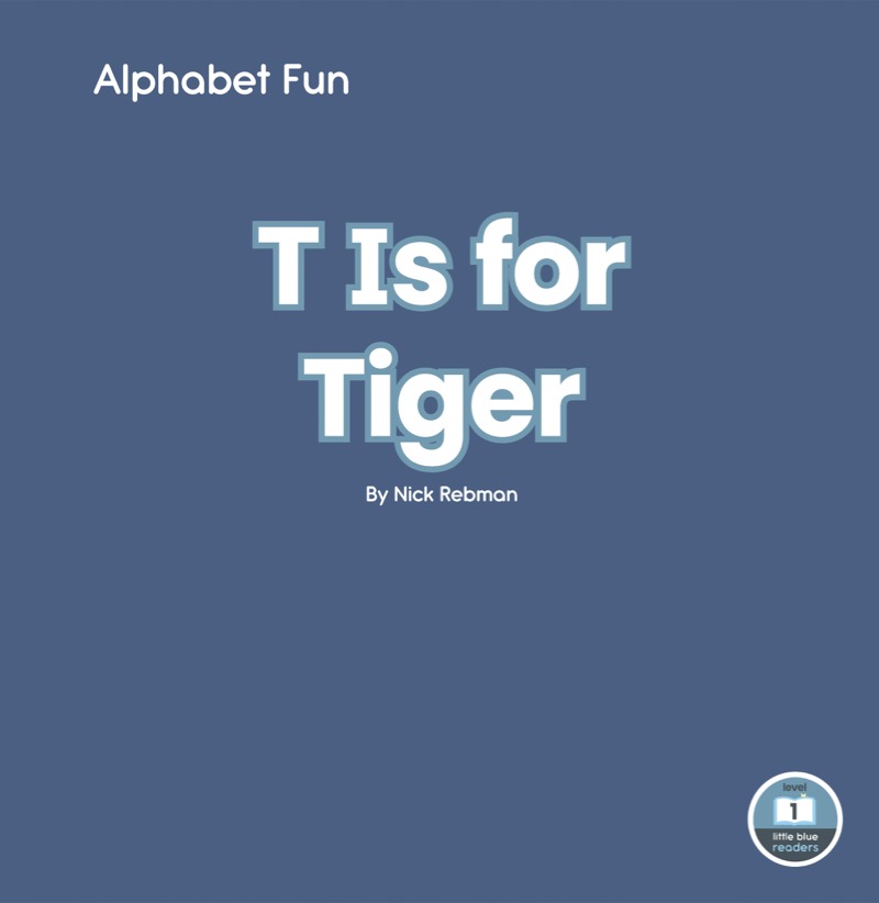 Alphabet Fun: T is for Tiger book cover