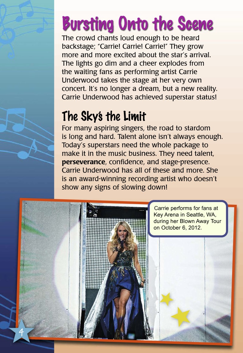 Carrie Underwood (Superstars!) — page 1