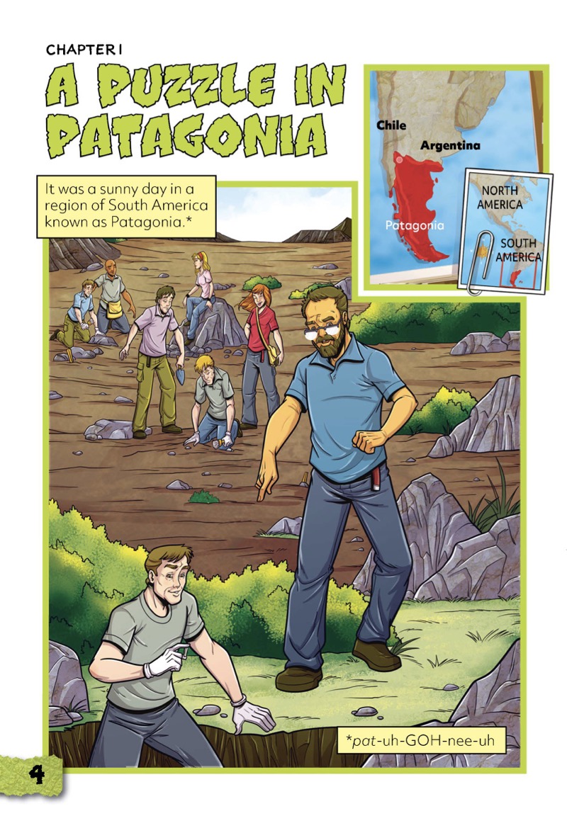 Fossils Uncovered!: Tiny Giants — page 1